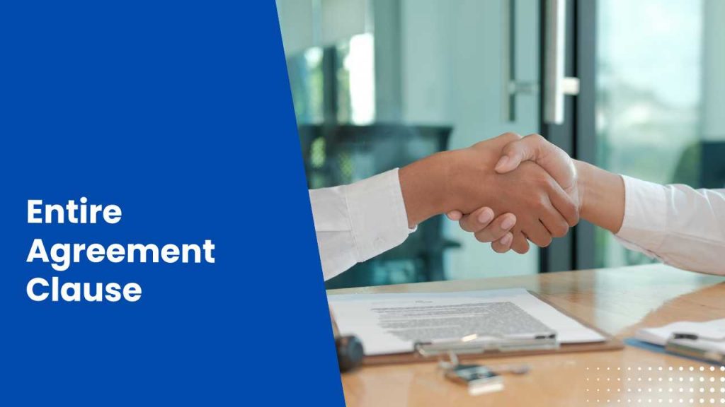 Entire Agreement Clause