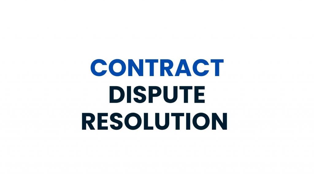 Contract Dispute Resolution